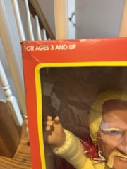 Vintage 1985 Appleworks Rocky Thunderlips Hulk Hogan 18″ Plush Doll . NEW