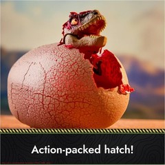 Primal Hatch Jurassic World Interactive T-Rex Toy Dinosaur & Egg Animal Figures
