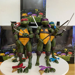 Ninja Turtles 1990 Movie TMNT Teenage Toys Mutant 7″ Action Figure…