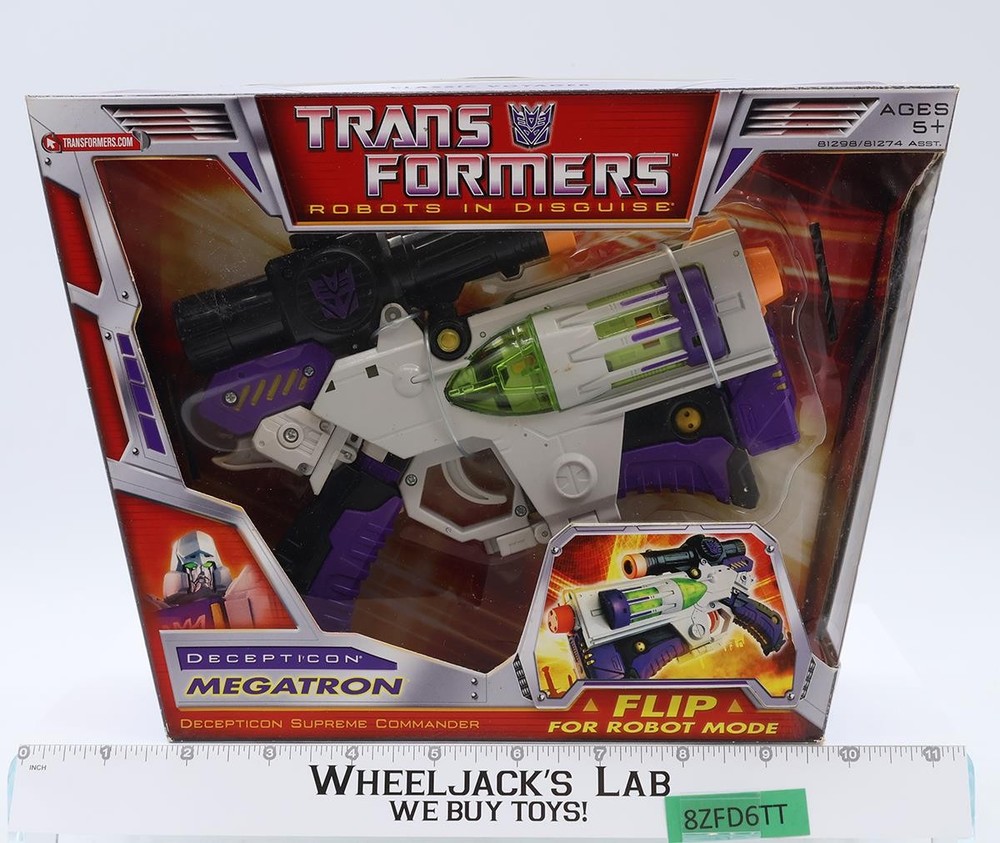 Megatron Transformers Robots in Disguise RID 2006 Hasbro Figure NEW SEALED
