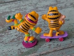 1980’s Vintage Lot of 14 Garfield Figures PVC Odie by Jim Davis