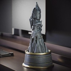Expedition 33 Monolith Clair Obscur Inspired Statue Dark Fantasy Gamer Display