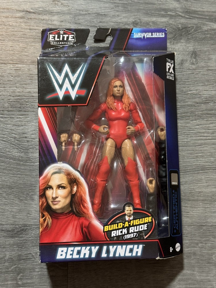 WWE Elite Becky Lynch Survivor Series Action Figure BAF Rick Rude New