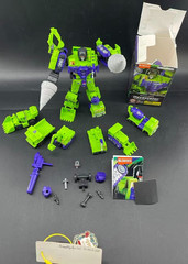 Blokees Defender Version Devastator 6in1 Combine with 3D DIY Drill Kits USAship