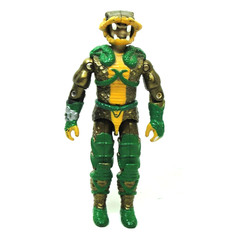 Vintage GI Joe 1986 Cobra Emperor Serpentor Figure Original Hasbro Parts