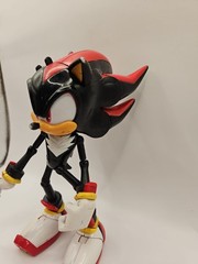 SEE PHOTOS! Jazwares Sega Sonic the Hedgehog Super Poser Shadow Figure Damaged