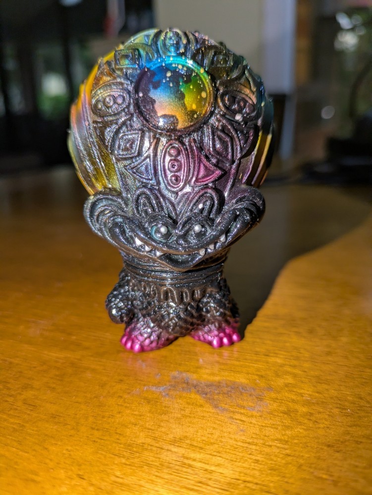 Gumtaro Gyogura Space Merman OP Customs Devera Nebula Colorway Kaiju Sofubi