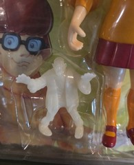 NIB 1999 Scooby-Doo Velma 7″ Action Figure Glow-In-The-Dark Ghoul & Flashlight