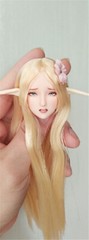 1:6th Elf Girl Climax Obitsu Head Sculpt Fit 12inch Female PH LD UD Figure Doll