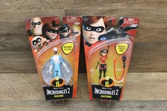 The Incredibles 2 Frozone & Ice Sled Action Figure Samuel L. Jackson & More
