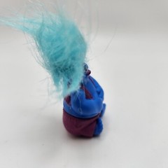 Trolls Miniature Figure Blue 2.5″ Hasbro 2016 Dreamworks