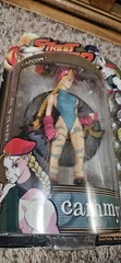 Cammy Street Fighter Round One Action Figure Capcom ReSaurus 1999 Blue Suit Ver