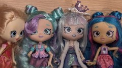 Shopkins Shoppies Dolls 5″ Lot of 4 Gently Used As Shown In Photos Plus