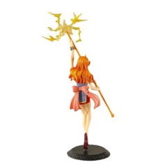 19.5cm One Piece Nami Battle Scene PVC Action Figure Collection Toy Doll Gift