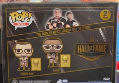 Dudley Boyz Funko Figure AUTOGRAPHED Fanatics Authentication Bubba Ray Devon