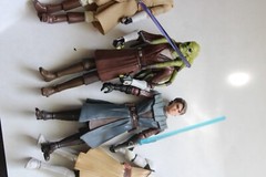 Star Wars Clone Wars Kit Fisto – Plo Koon – Mace Windu – Anakin – Obi-wan Lot