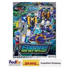 Metal Cardbot S DEEPBITE DEEP BITE Shark Submarine Transforming Robot Figure Toy