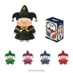 TOP Lulu The Piggy Blind Box – Triangel Series Plush Keychain Cute Figures