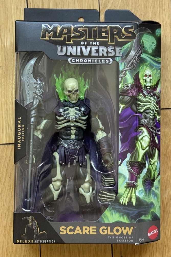 Masters of the Universe Chronicles SCARE GLOW Inaugural Edition MOTU IN HAND NEW