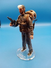 Star Wars Black Series (Rogue One) Bodhi Rook Acrylic Base. ….No Toy…..