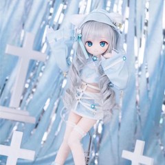 40cm Bhd mysterious blind box restarts series of 3D action doll models