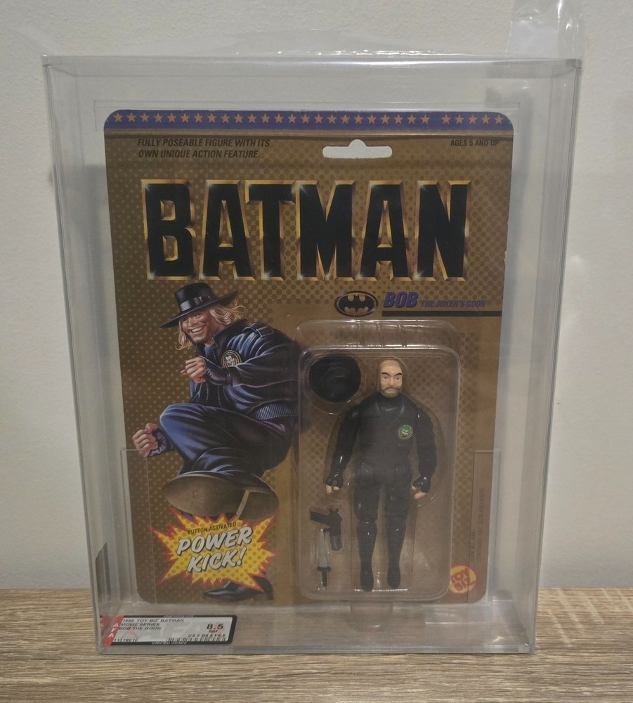 CGA/AFA 8.5 NM 1989 TOYBIZ BOB THE GOON BATMAN MOVIE SERIES FIGURE