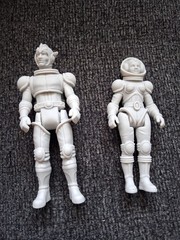 Star Wars Galactic Funk Meco Custom 3.75″ DIY 5 POA 2 Figure Set Unpainted diy