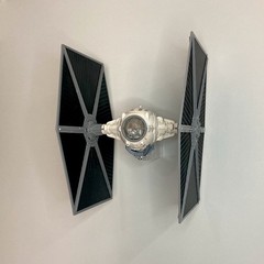 Star Wars TIE Fighter Wall Display Bracket – fits vintage to modern