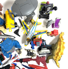 HUGE toy Lot!! Lots Vintage Boy Toys Transformers, animates Figures, And More!