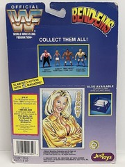 1996 Bend-Ems Just Toys SUNNY 5″ Action Figure ~ Vintage Bendable WWF Toy ~ New!