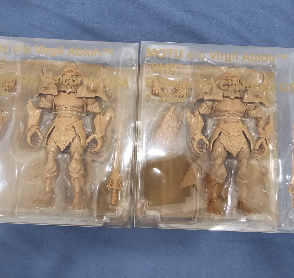 Lot Of 2 Mattel Creations Virgil Abloh x MOTU Skele-God Off-White SEALED