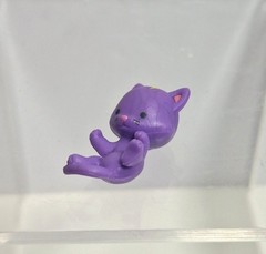 Twozies Season 1 Purple Raccoon Baby Figure 1.25″