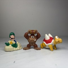 1982 Coleco Donkey Kong + 1989 Luigi + Paratroopa Nintendo Action Figure Lot
