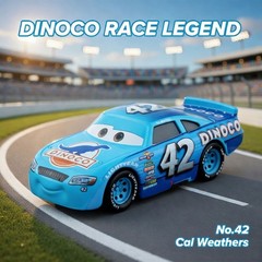 Disney Pixar Cars 3 Movie No.42 Cal Weathers 1:55 Diecast Model Toy Car kid Gift