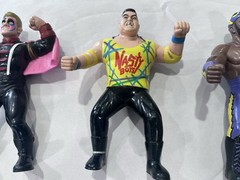 WCW OSFTM Nasty Boys Brian Knobbs Sting Wrestling Vintage 1994 Lot Of 3
