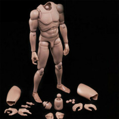 MX02-A 1/6 Scale Europe Skin Male Action Figure Body Model Toy w/Neck Collection