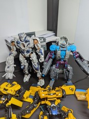 Transformers Assorted Movie Toy Lot Some Incomplete Figures