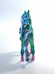 MLP Fashion Star Fillies Sweet Sixteens Filly JUSTINE Green Purple Vintage G1