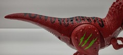 Zuru Robo Alive Dino War T-Rex Red Walks Roars Lights Up No Armor WORKS TESTED