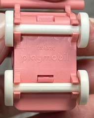 Playmobil Pink And White Baby Stroller Buggy Furniture Mansion Vintage