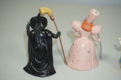 Wizard of Oz PVC Figure Lot of 8 Vtg Lowe’s Ren Presents 1987 1988 MGM Turner