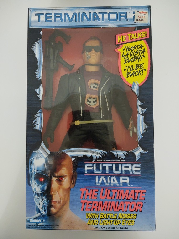 The Ultimate Terminator 2 Action Figure Dented Box … MAKE ME AN OFFER!!!