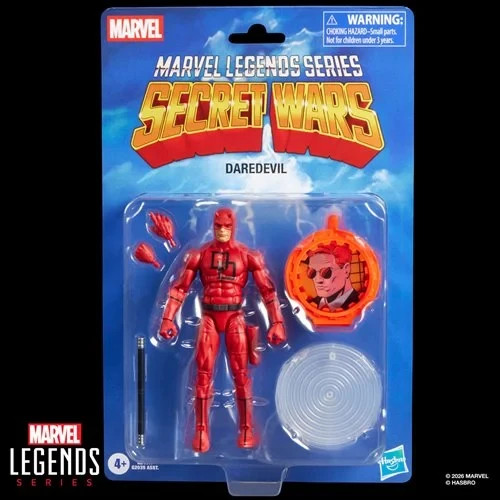 PRESALE! Secret Wars Marvel Legends Series Daredevil 6-Inch AF BY HASBRO