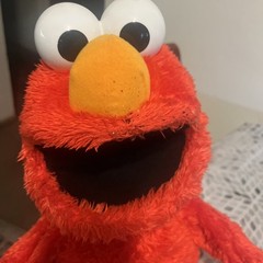 Sesame Street Love To Hug Elmo A4256 Mechanical Talks And Hugs Arms Move