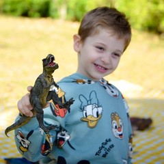 Gemini&Genius Tyrannosaurus Rex with Movable Jaw Dinosaur Roaring Trex Toys