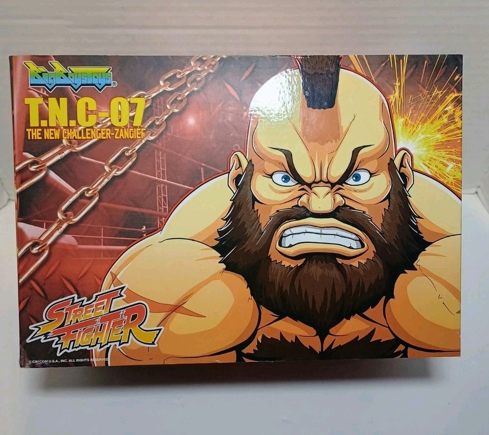 Perfect Bigboystoys Bbt T.N.C-07 Street The New Fighter Challenger-Zangief 30cm