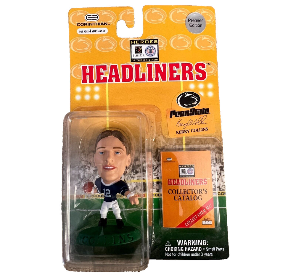 NCAA Football Corinthian Headliners Signature 3″ Figure Kerry Collins PSU [35]