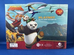 Dreamworks Universal Studios 2022 Kung Fu Panda Playset Chop Action Po Figures