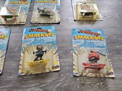 Vintage 1980s Complete Set Of 12 Smack_Ups Skate Board Toys.
