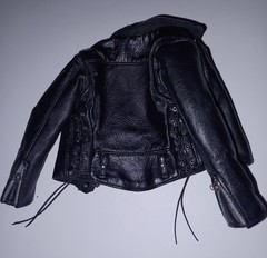 Hot Toys Terminator 2 T-800 Dx10 Leather Jacket 1/6 (Missing Waist Strap)